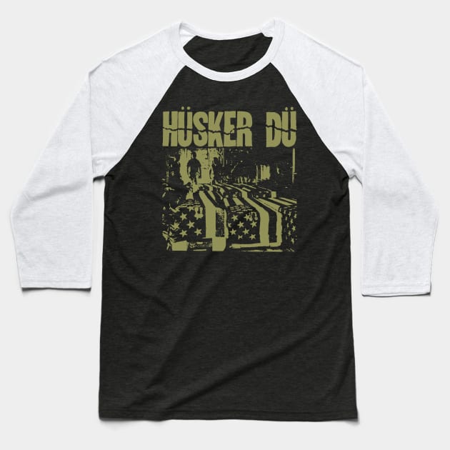 Husker Du Baseball T-Shirt by Orang Pea